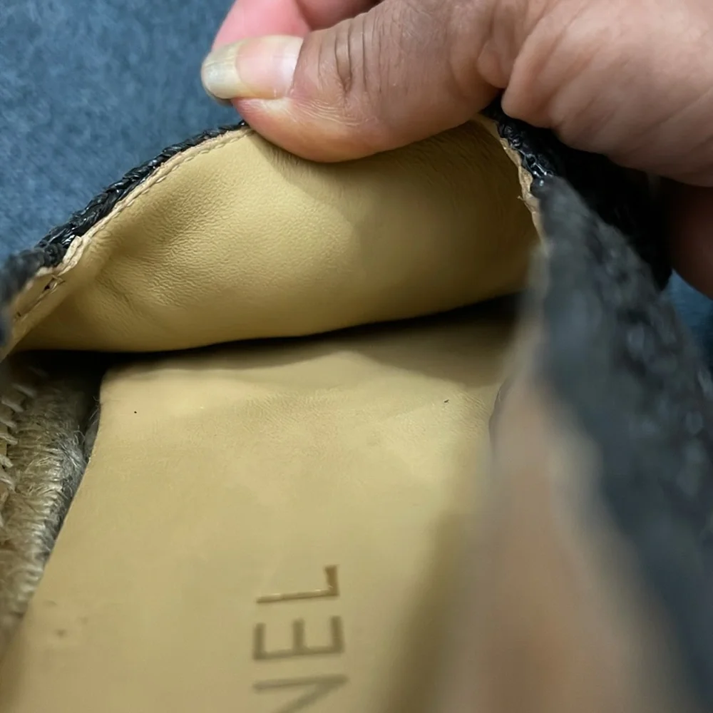 CC Black Espadrille Flats - Picture 13 of 15